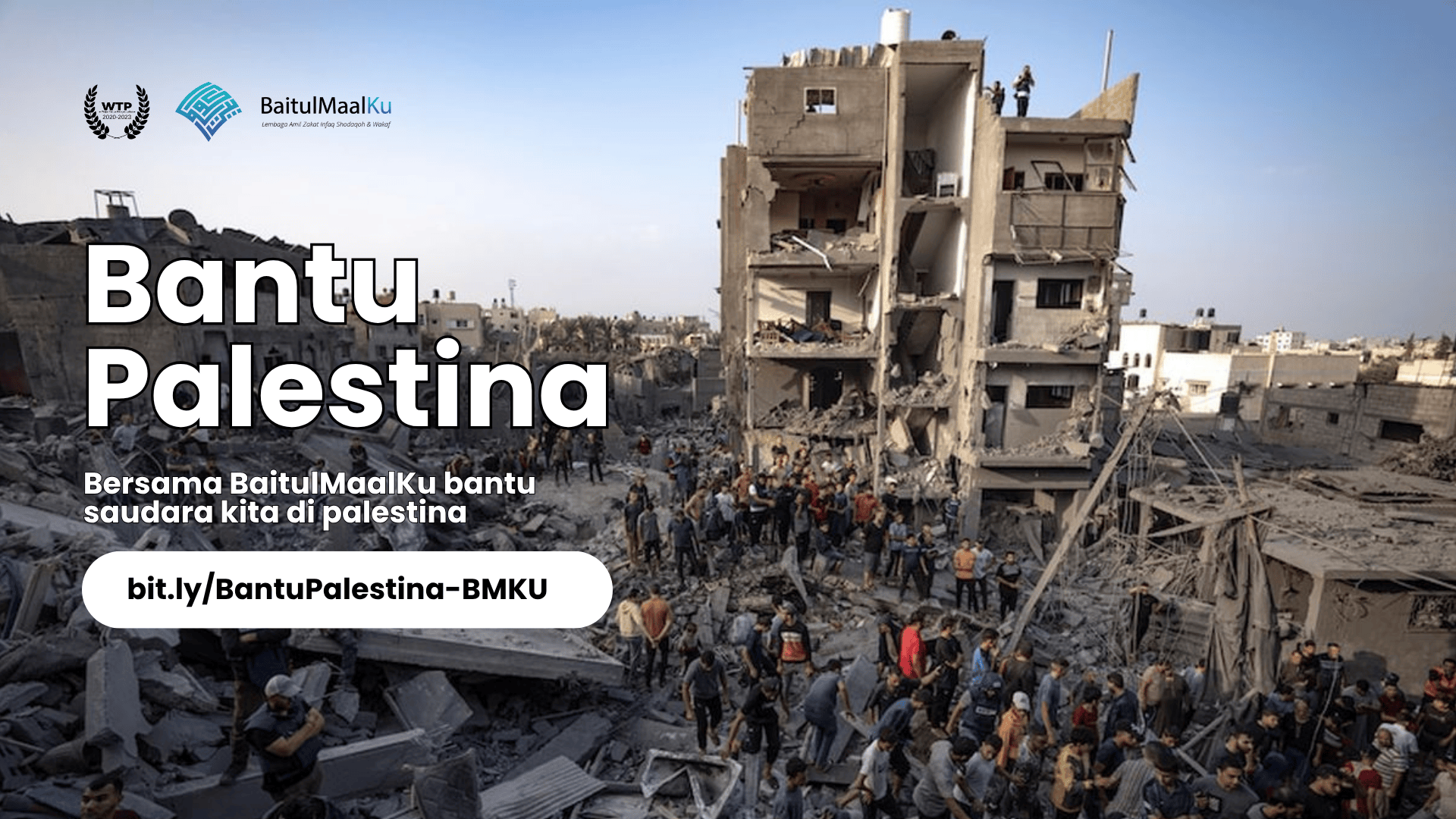 Bantu Palestina Bersama BaitulMaalKu